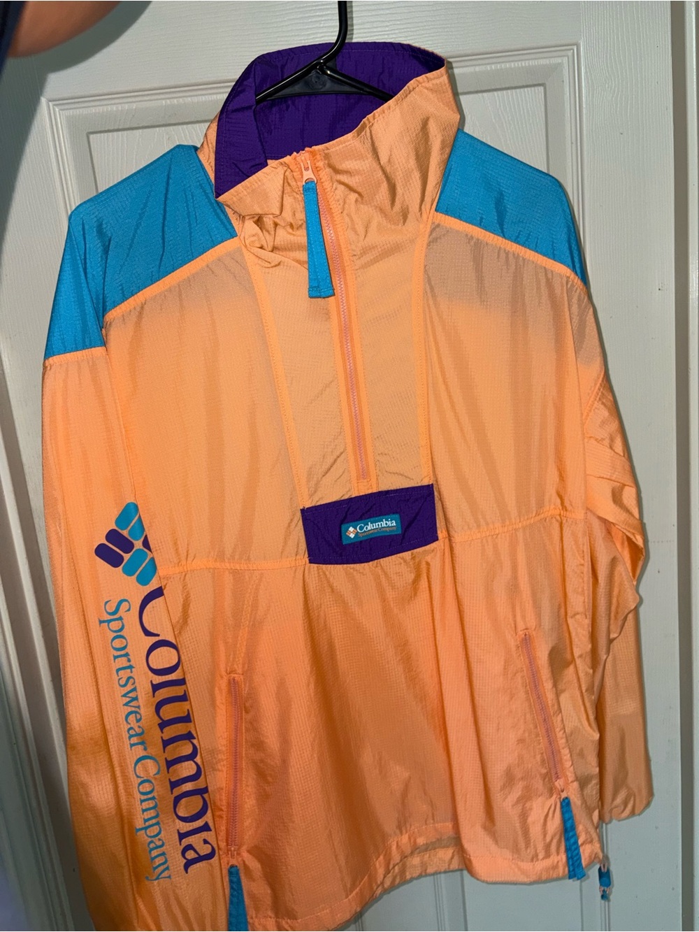 Columbia Retro Windbreaker Pullover